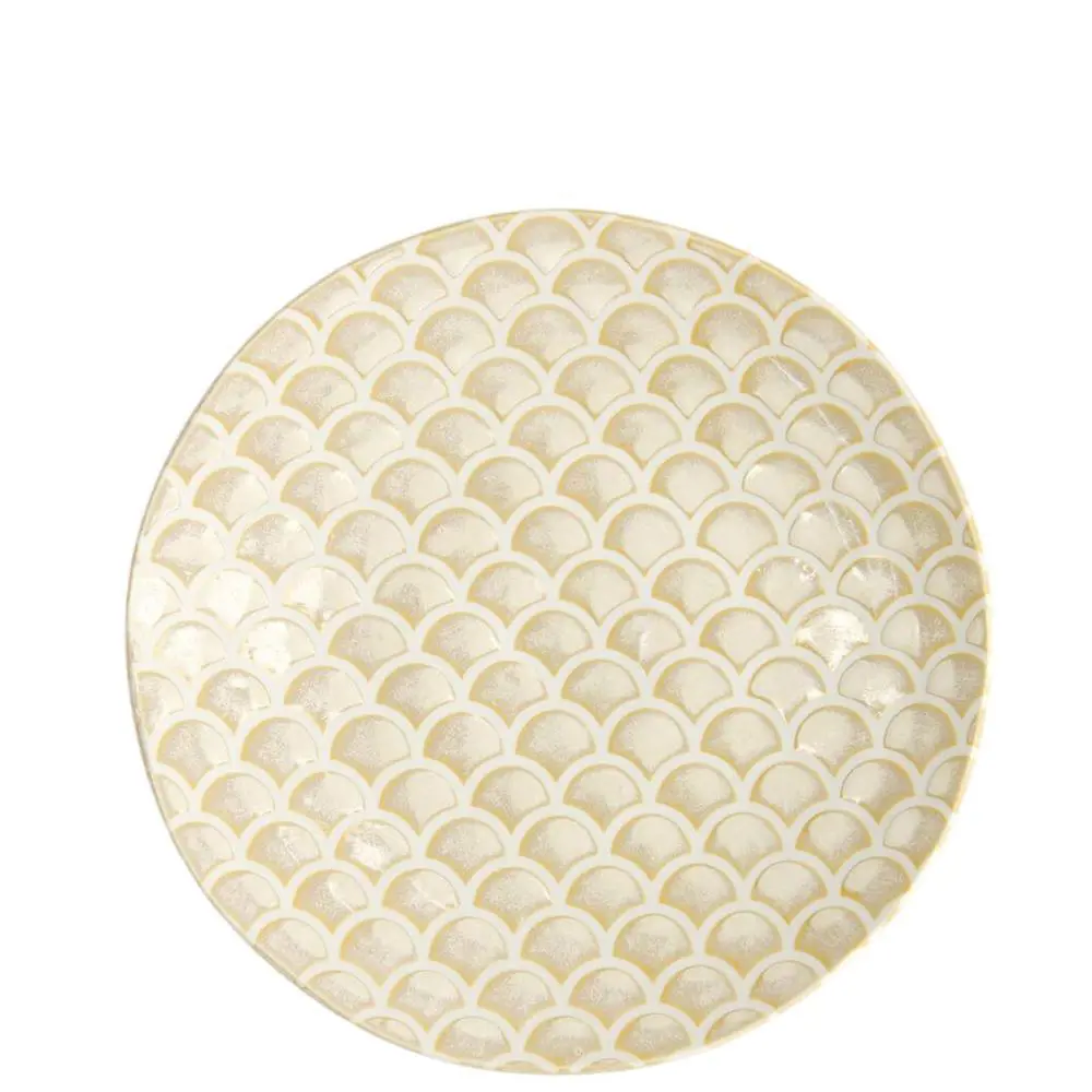 Tokyo Design Studio Titanium Matte Mermaid Design Plate